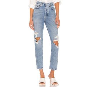 AGOLDE Fen High Rise Relaxed Taper Straight Leg Jeans boyfriend jeans
